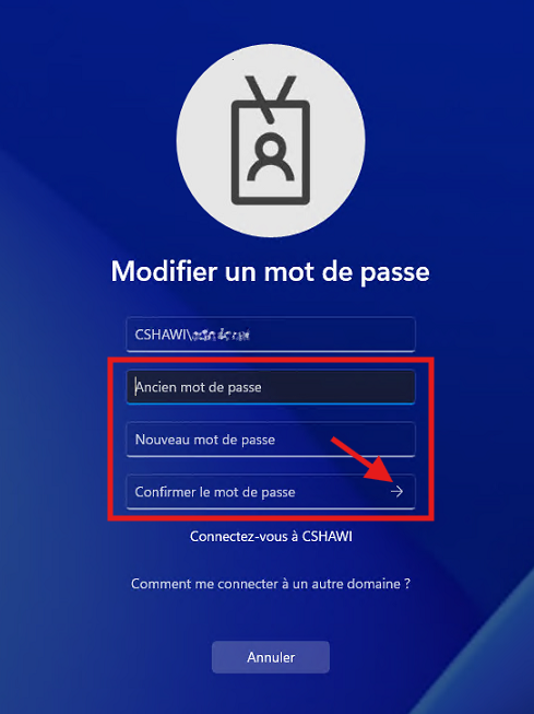 Image de changement de mot de passe